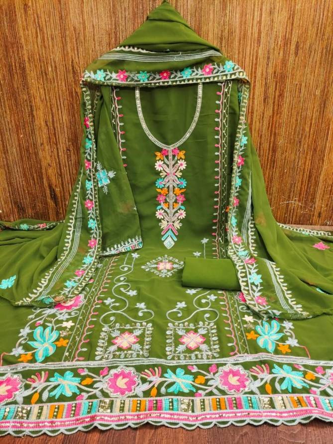 DN 50079 By Gangour Nx Georgette Dress Material Wholesale Market In Surat